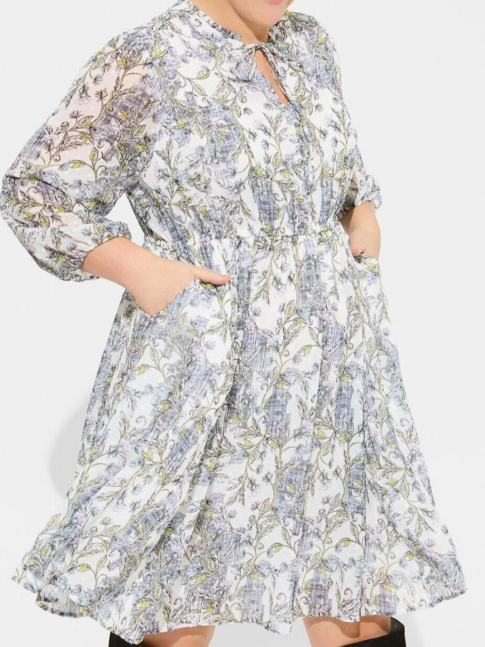 Torrid Long Sleeve Summer Dress Size 4X